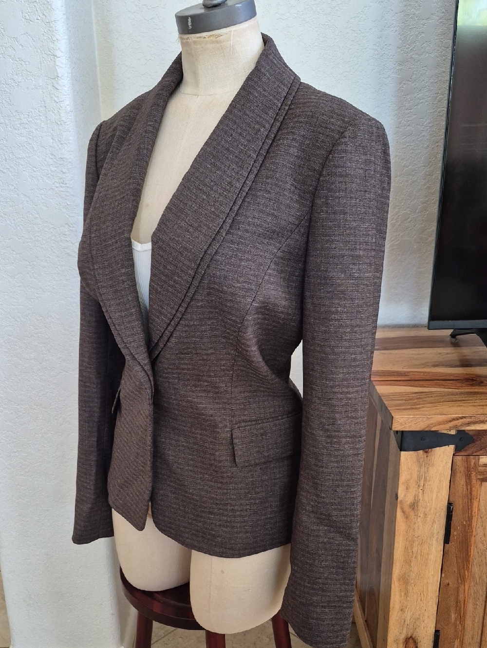 Gianni Bini One Button Blazer Sz 12